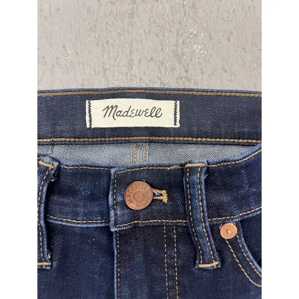 Madewell Jeans Womens 23 Waist 9 in High Rise‎ Skinny Blue Stretch Denim 26x27